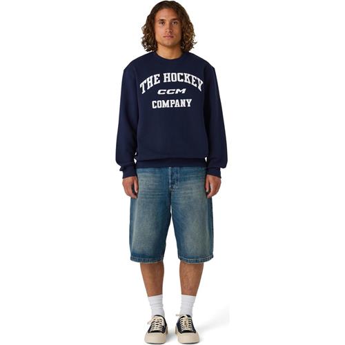 CCM Sweater Athleisure Fleece Sr Classic Navy