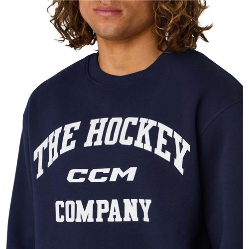 CCM Sweater Athleisure Fleece Sr Classic Navy