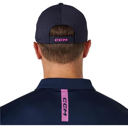 CCM Caps Golf Flexcap Sr Classic Navy