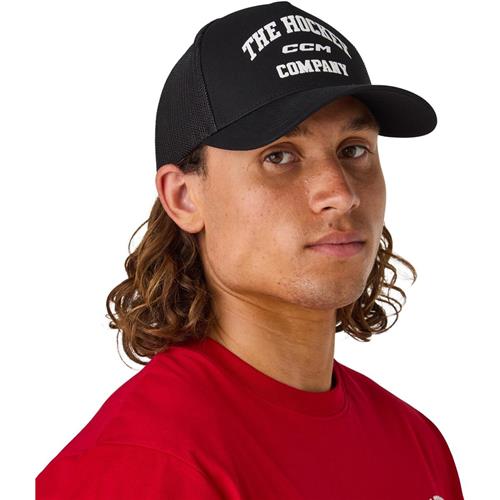 CCM Cap Athleisure Trucker Sr Black