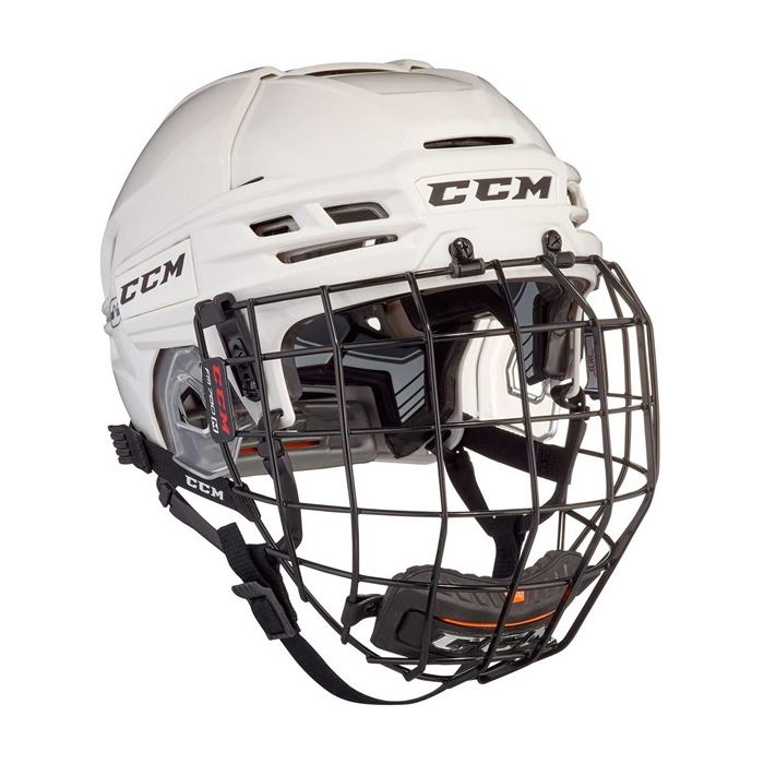 CCM Hockeyhjälm Tacks 910 Combo Vit