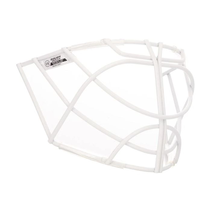Bauer Golies Cage Non-Certified Cat-Eye Sr White - Hockey Store