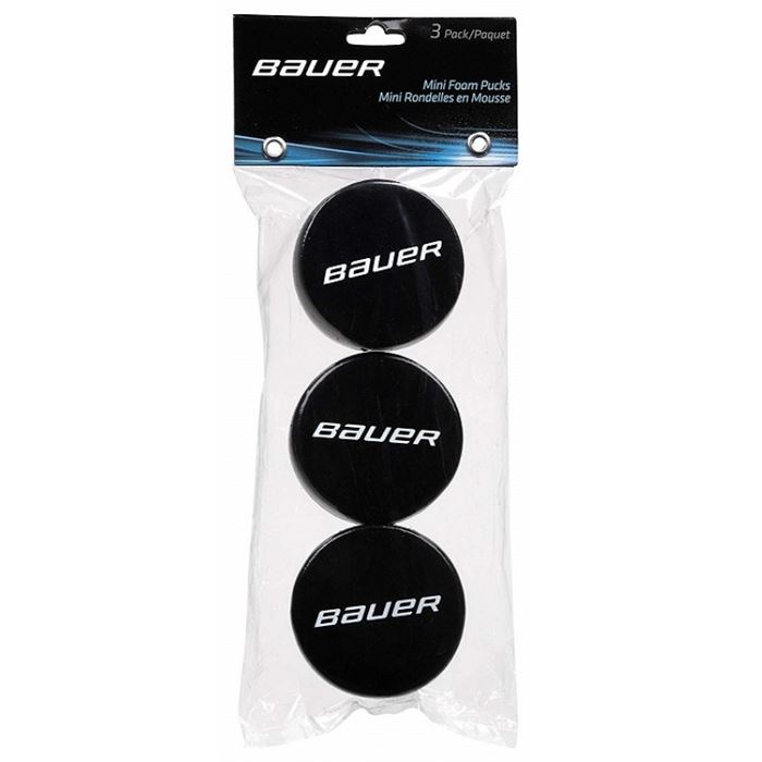Bauer Puck Mini Foam 3-Pack