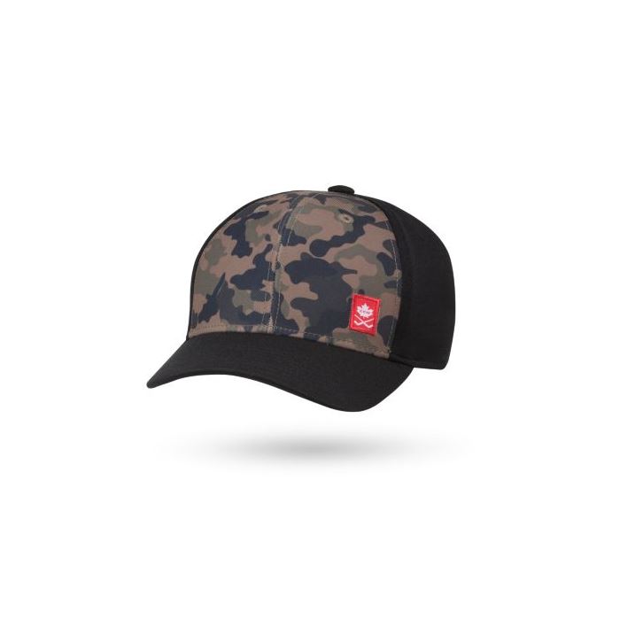 CCM Cap Camo Strukturiert Flex Sr