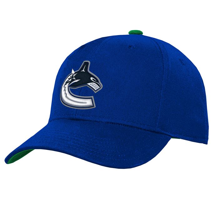 Outerstuff Keps NHL Precurved Snapback - Canucks