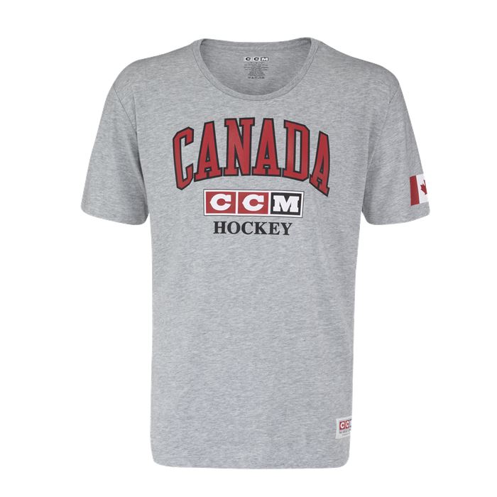 CCM T-skjorte Flag Tee Team Canada SR
