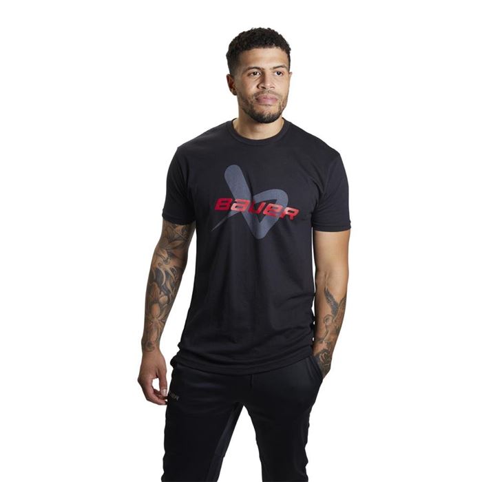 Bauer Lockup T-Shirt Sr