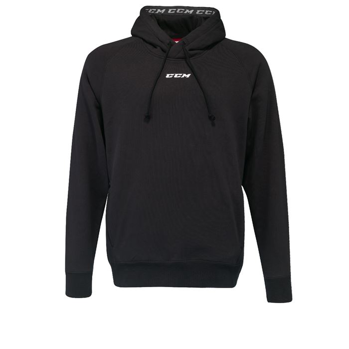 CCM Hoodie Team Pullover Jr BLACK