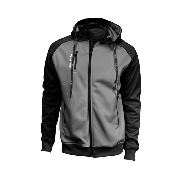 TRUE Hoodie Fullzip Yth Black