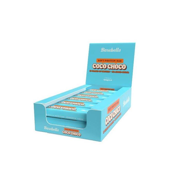 Barebells Soft Proteinbar Låda Coco Choco