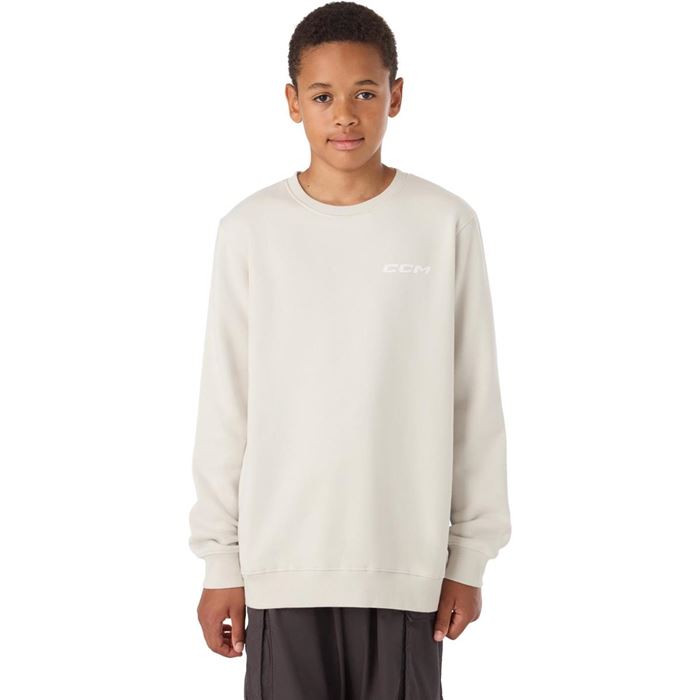 CCM Tröja Casual Fleece Jr Dawn Blue