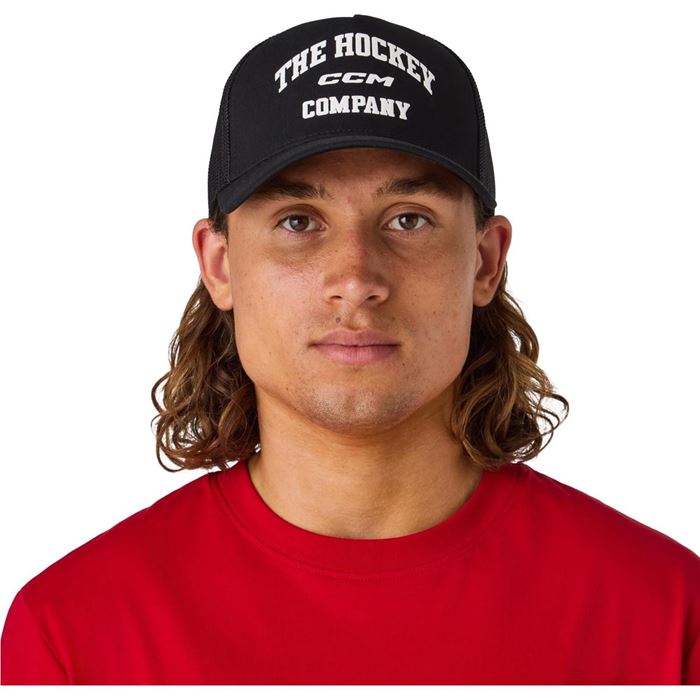 CCM Cap Athleisure Trucker Sr Black