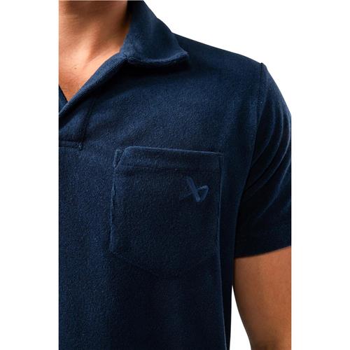 Bauer T-Shirt Terry Polo Sr Navy