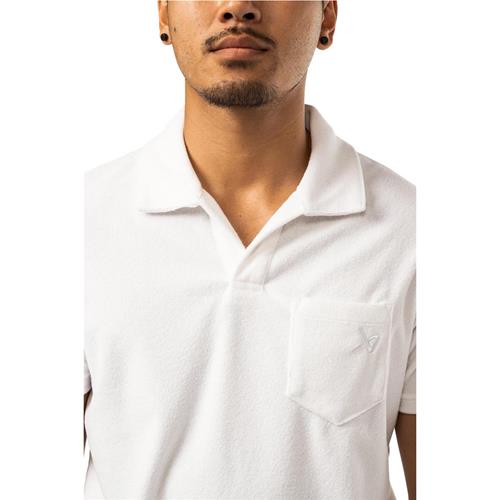 Bauer T-Shirt Terry Polo Sr Lucent White