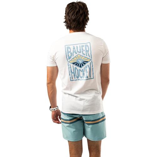 Bauer T-Shirt Graphic Tee Sr White