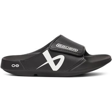 Bauer Badeschuhe OOFOS Slide Sport Flex Black