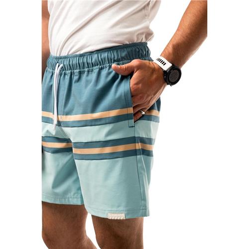 Bauer Swim shorts 6" Sr Aqua