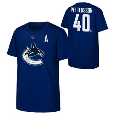 Outerstuff T-Shirt Name & Number Jr Elias Pettersson