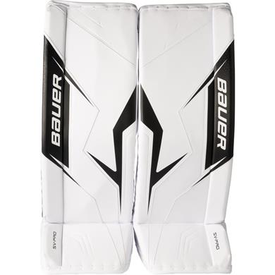 Bauer Torwart Schienen SV-Pro Sr White/Black