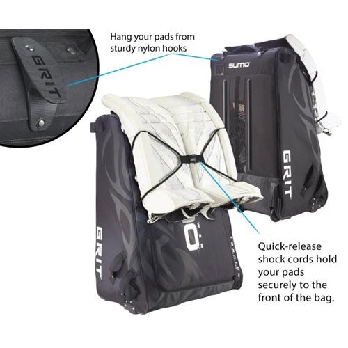Grit Hockey Hjulbag GT4 Sumo Målvaktsbag 36¨