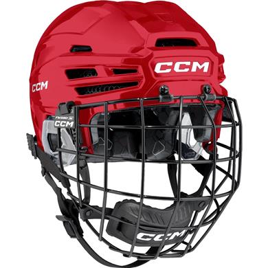 CCM Eishockey Helm Tacks 920 Combo Sr Red