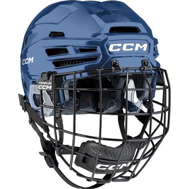 CCM Eishockey Helm Tacks 920 Combo Sr Royal
