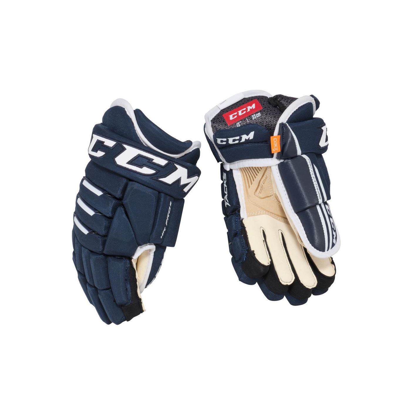 CCM Hockeyhansker Tacks 4 Roll Pro 2 Sr Navy