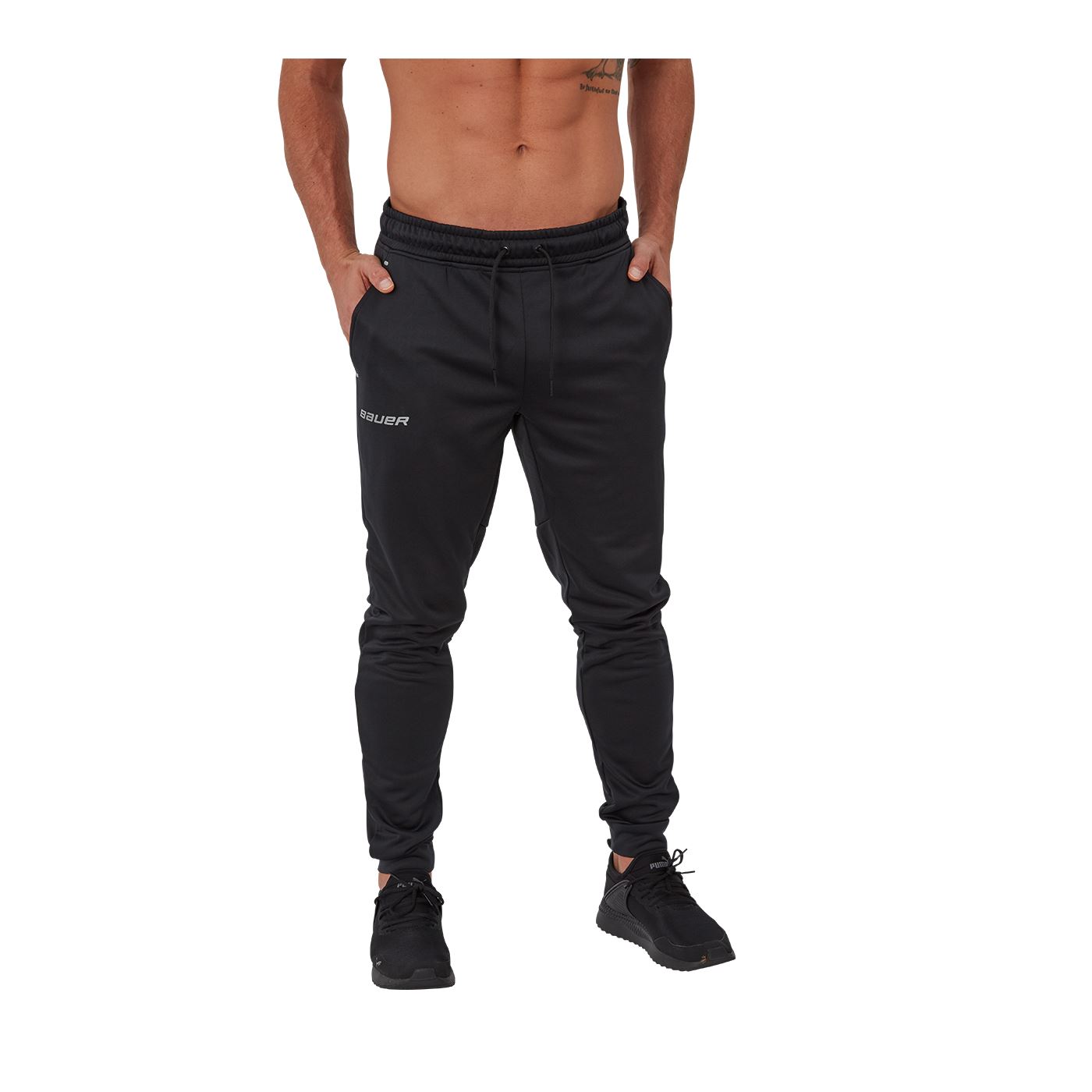 Bauer Jogging Pants Vapor Fleece Sr Black