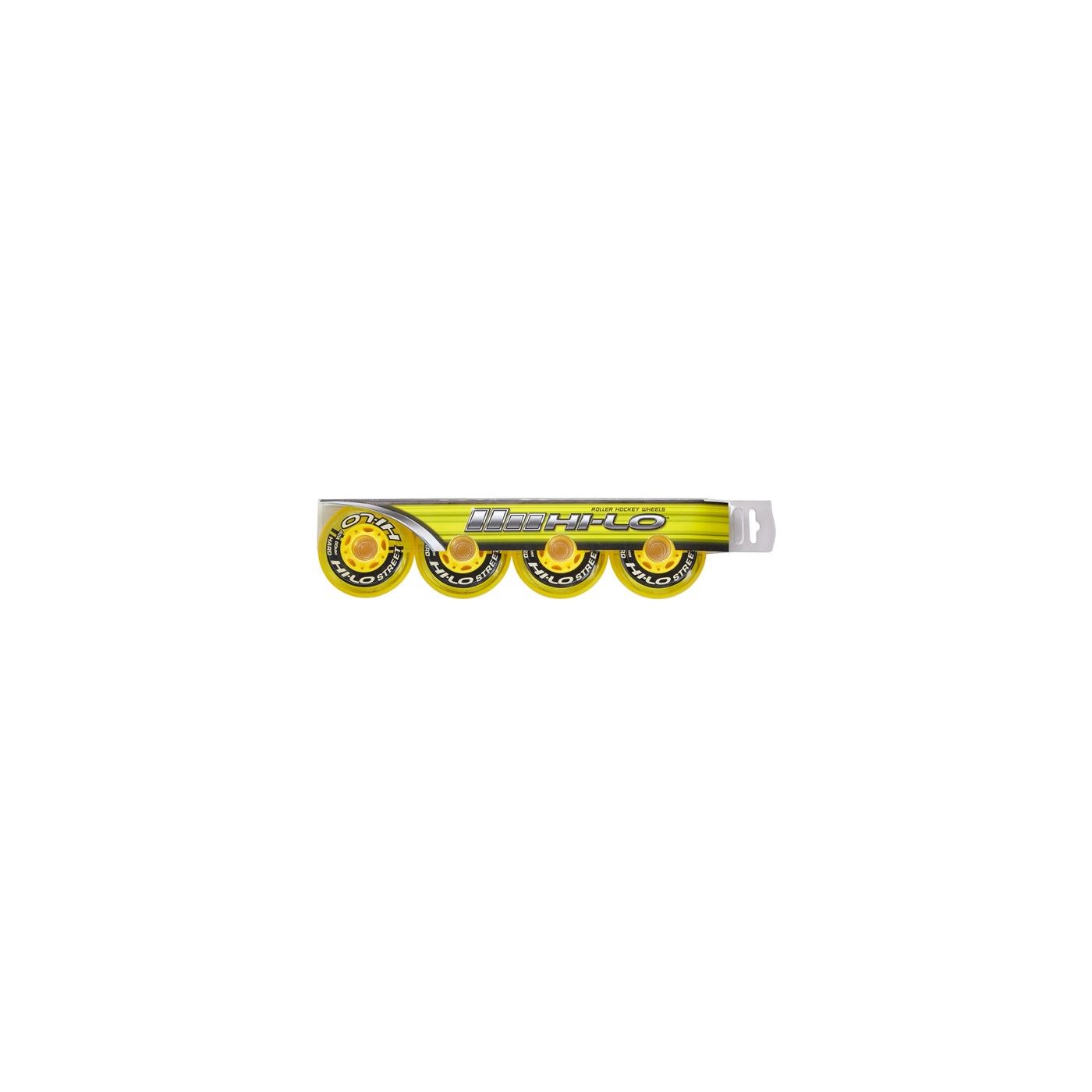 Bauer Rullaluistimen pyörät HI-LO Street 4-pack 72mm