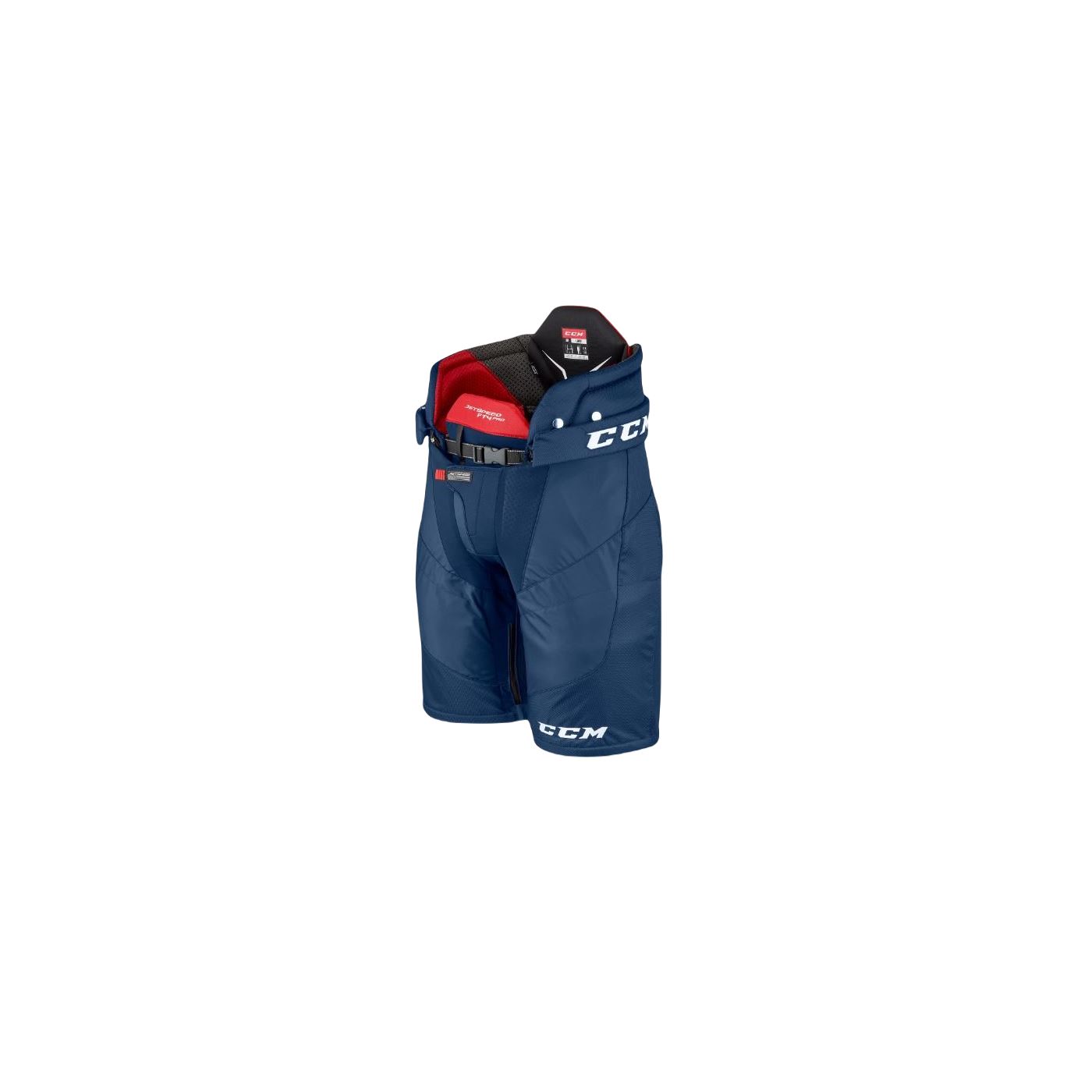 CCM Hockeybukse Jetspeed FT4 Pro Velcro Sr Navy