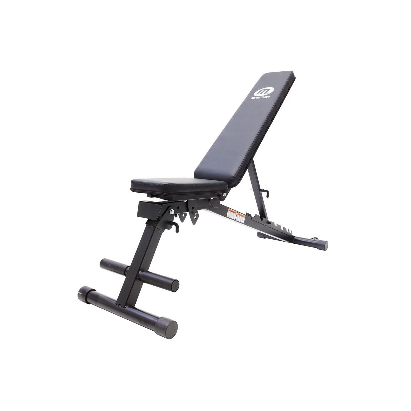 Master Fitness Träningsbänk Black Ii Fol