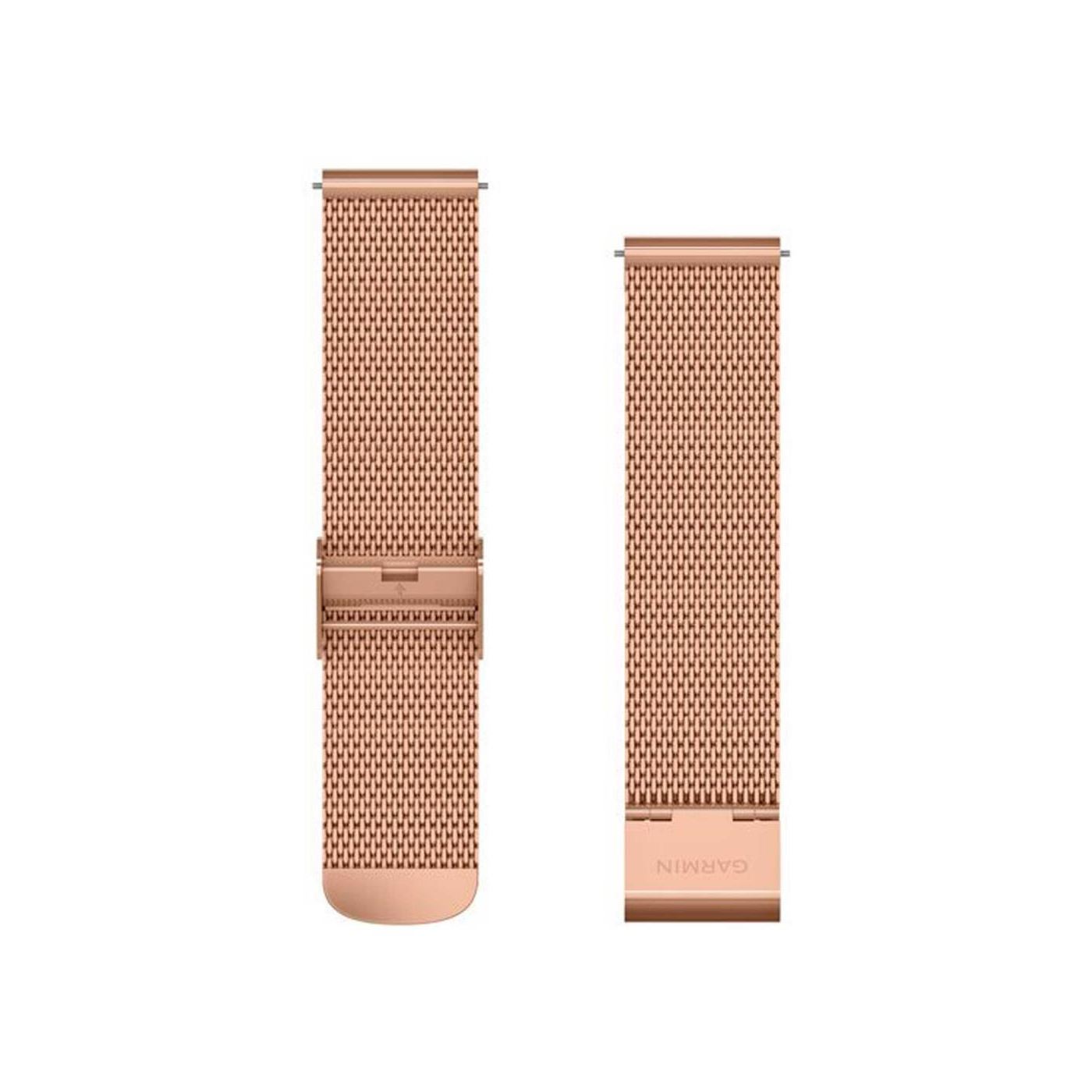 Garmin Vivomove Luxe 20mm Milanese Rose