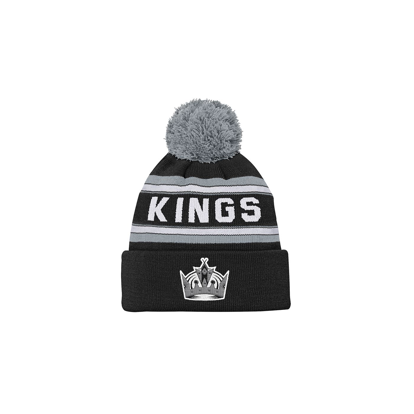 Outerstuff Mössa Jacquard Cuff Pom Jr