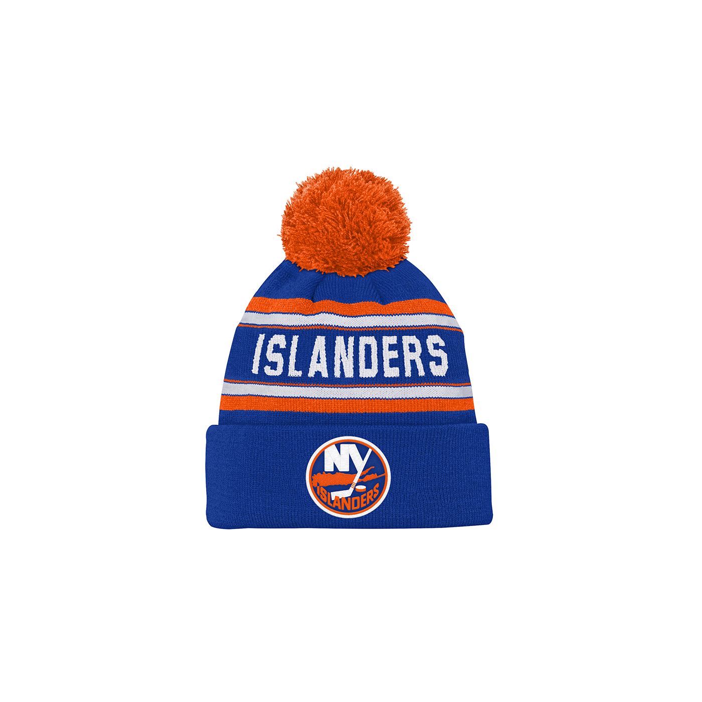 Outerstuff Mössa Jacquard Cuff Pom Jr