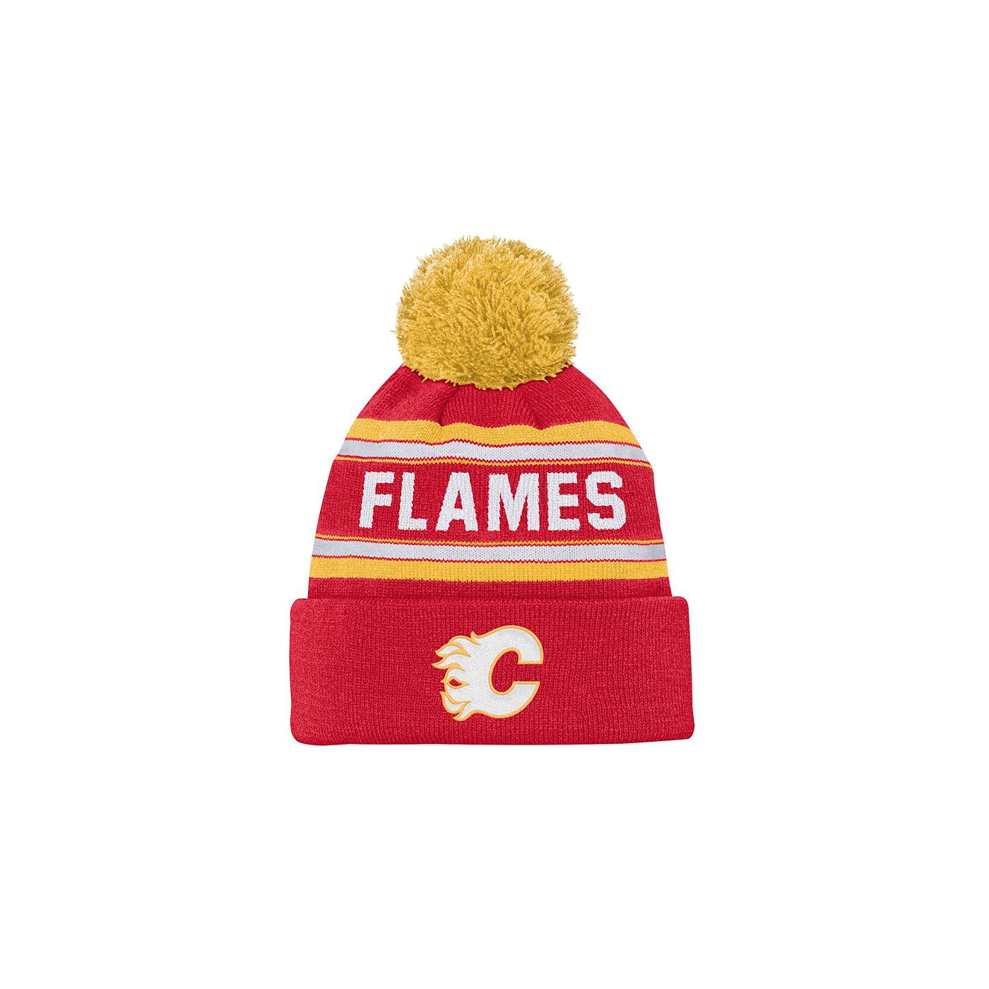 Outerstuff Mössa Jacquard Cuff Pom Jr