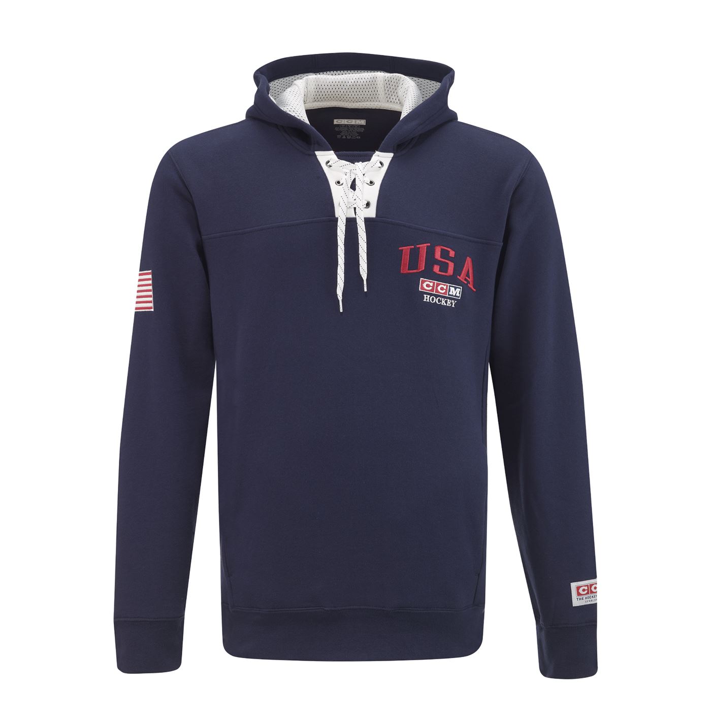 CCM Hoodie Flag Team USA Sr