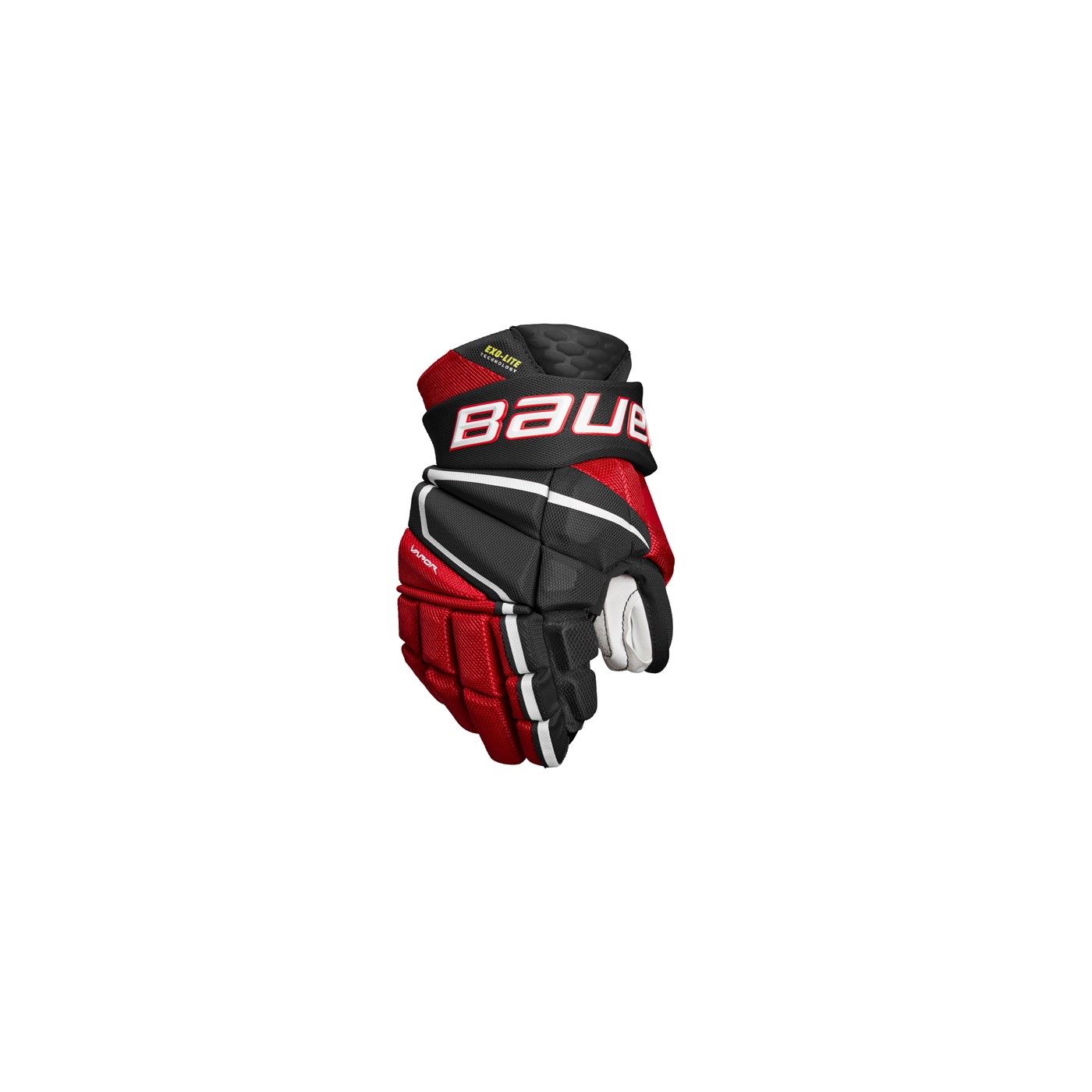 Bauer Eishockey Handschuhe Vapor Hyperlite Jr Schwarz/Rot