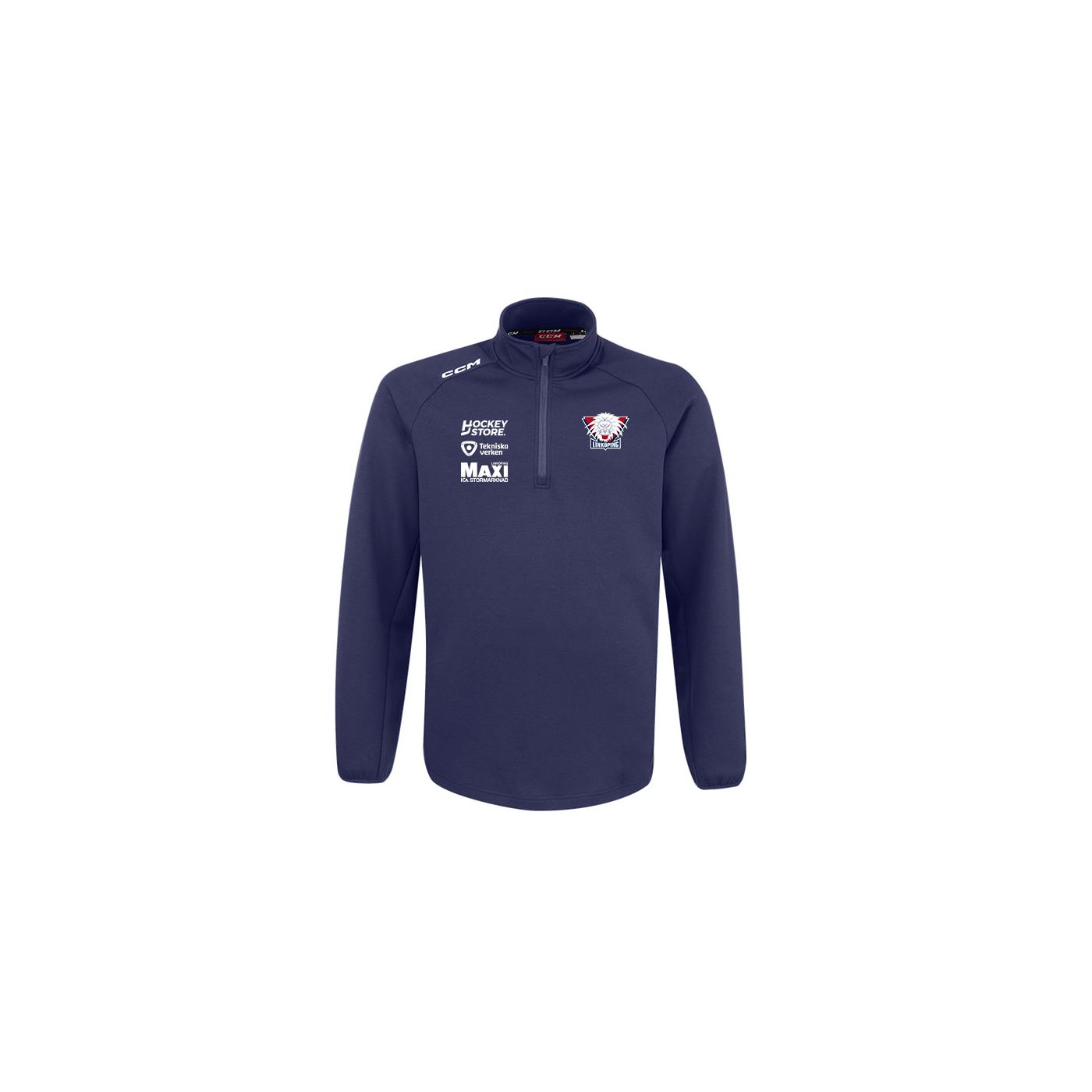 CCM Trøje Locker 1/4 Zip LHC Jr