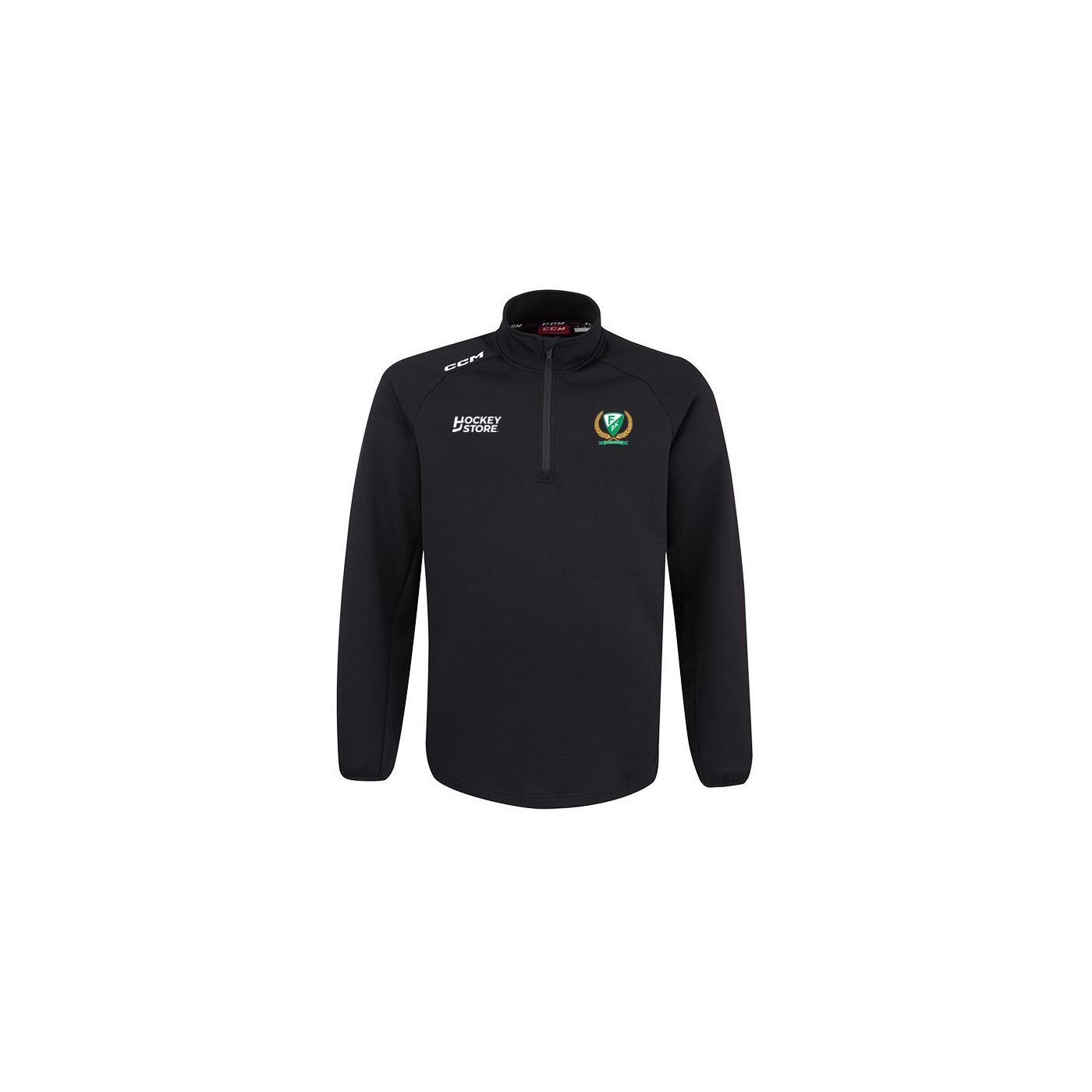 CCM Trøye Locker 1/4 Zip FBK Jr