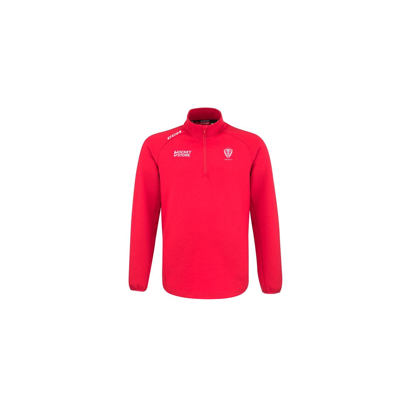 CCM Trøje Locker 1/4 Zip FIF Jr