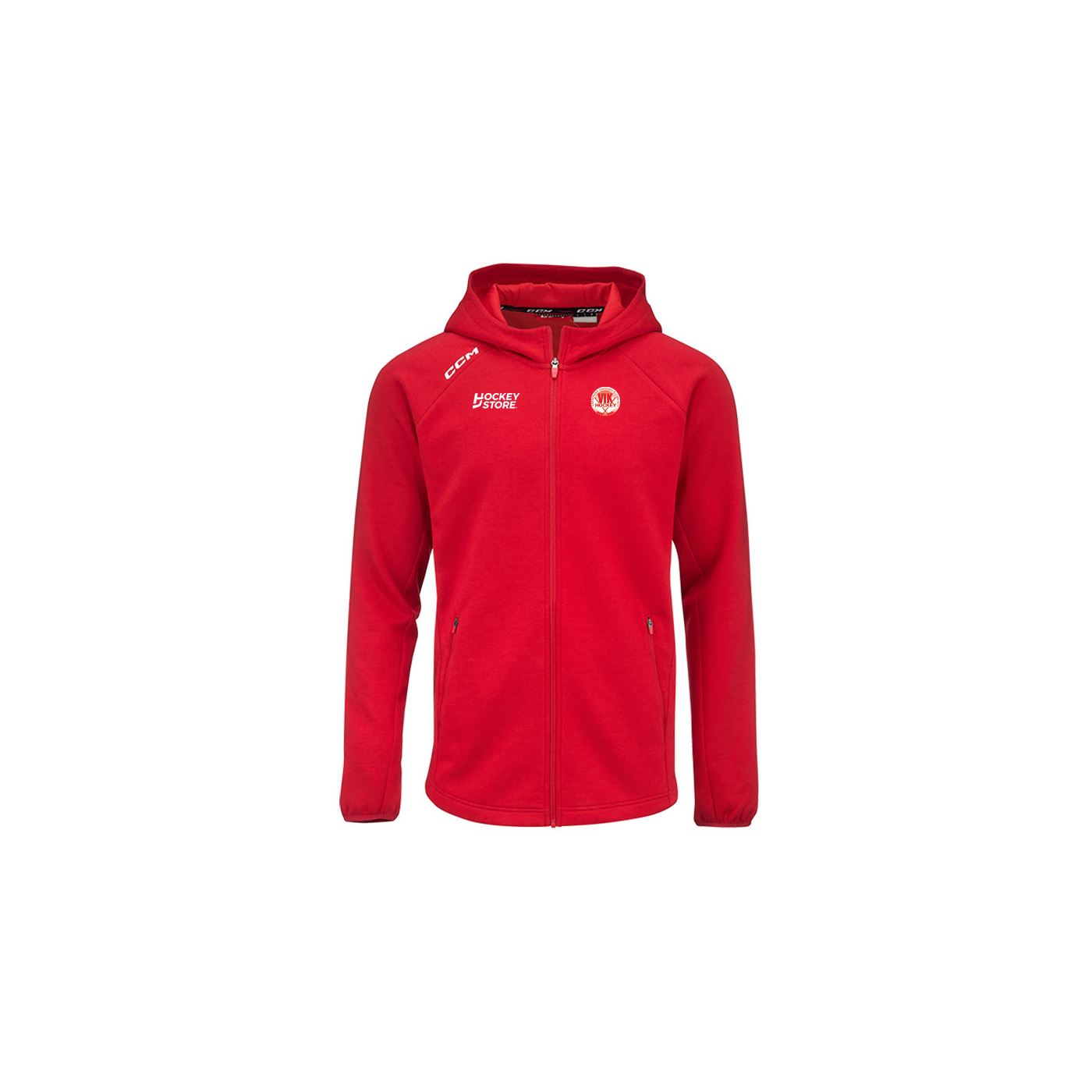 CCM Hoodie  Locker Room Full Zip GIK Jr