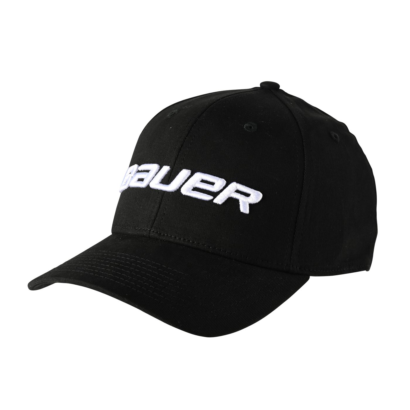 Bauer Cap Core Fitted SR Sort