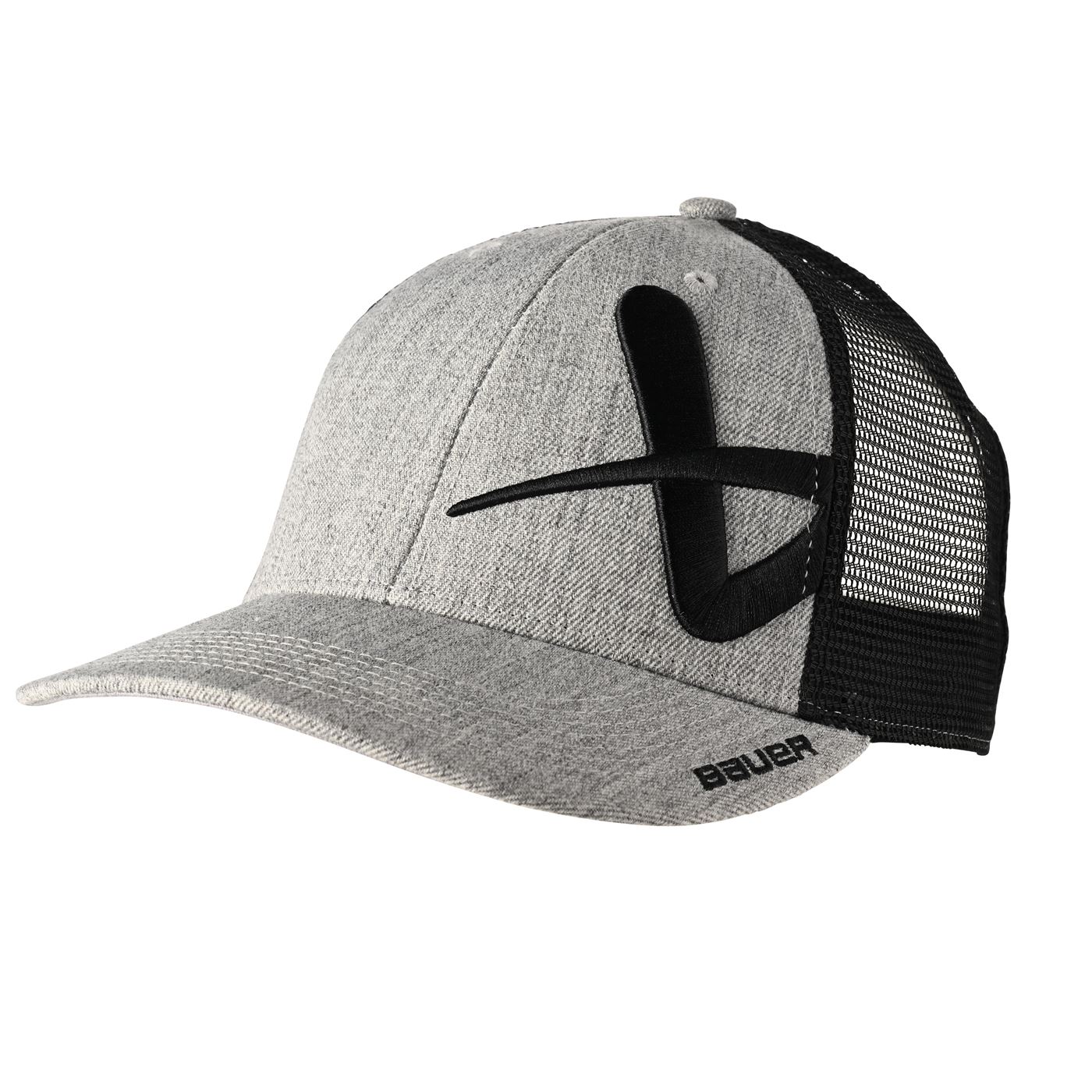 Bauer Keps Core Snapback YTH Grey