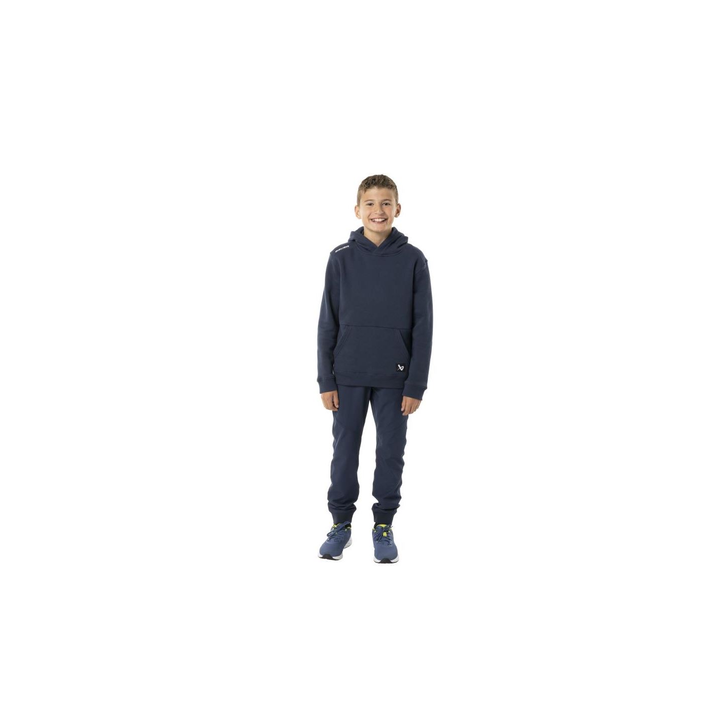 Bauer Kapuzenpullover Team Ultimate Jr Navy
