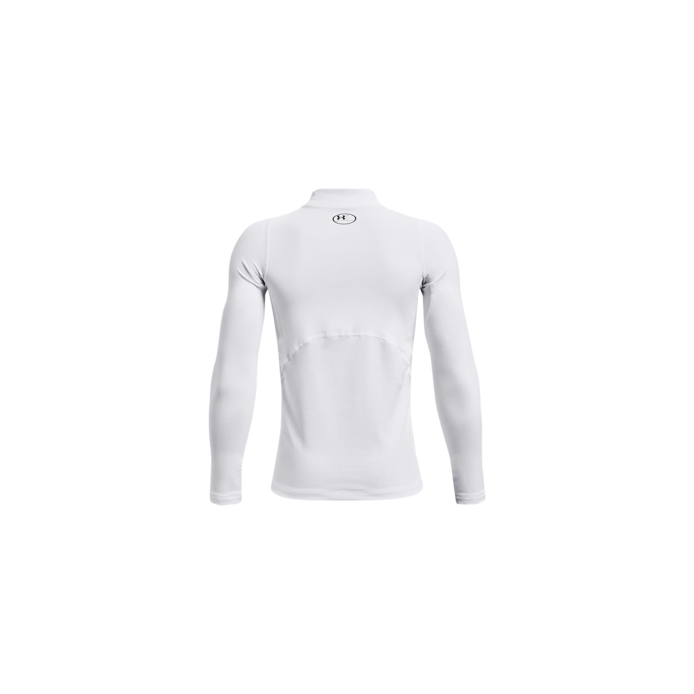 Under Armour Shirt CG Mock LS Junior White - Hockey Store