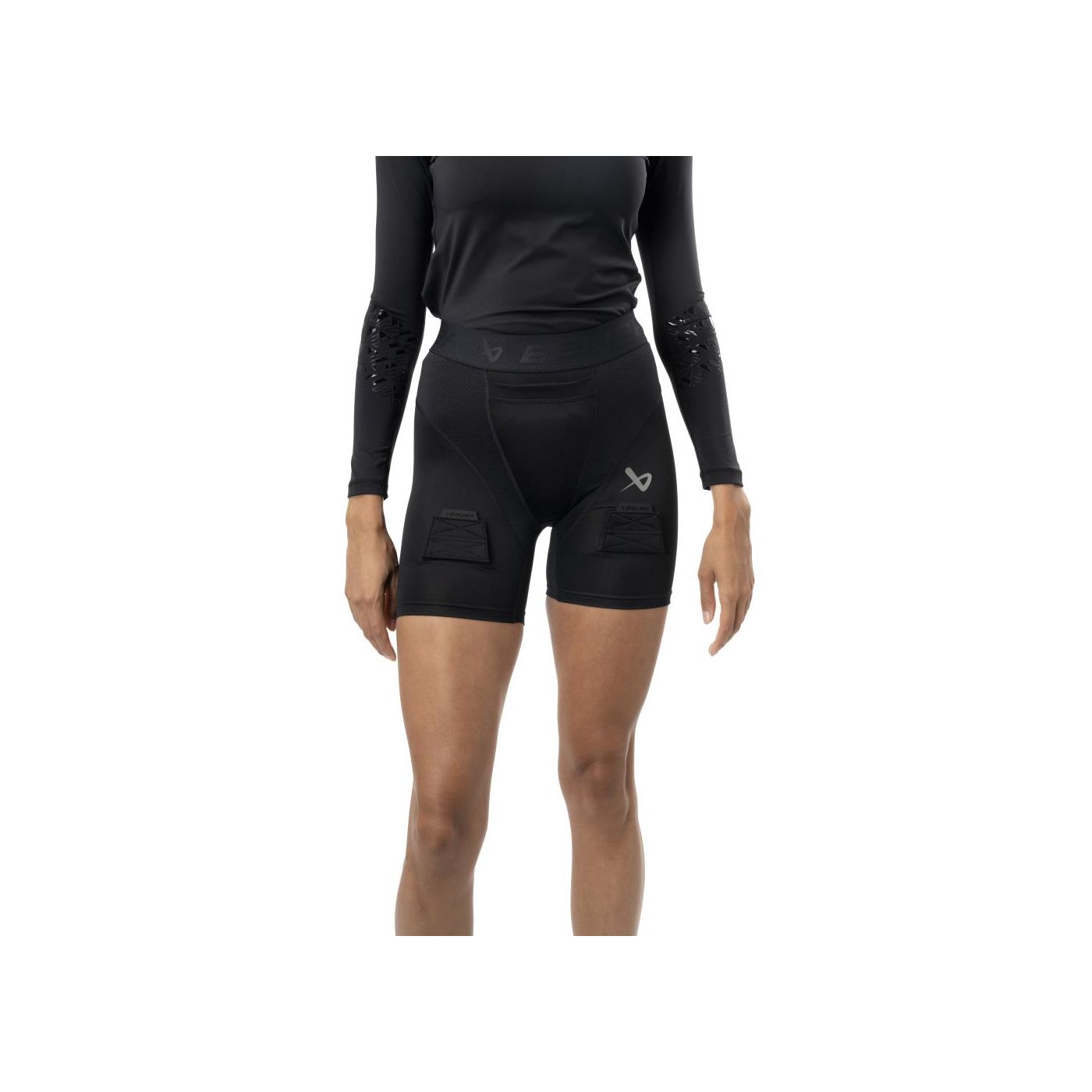 Bauer Jillshorts Pro Dame Black