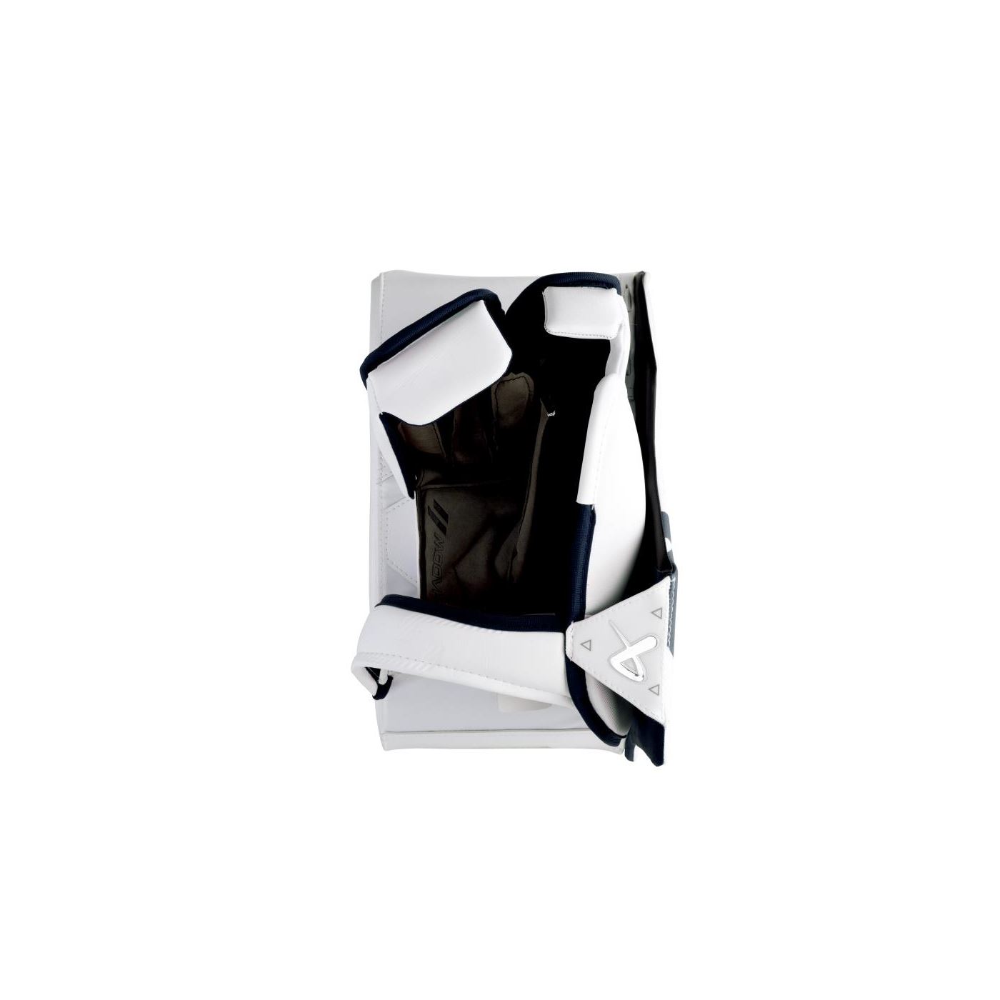Bauer Blocker Supreme Shadow Sr White/Navy - Hockey Store