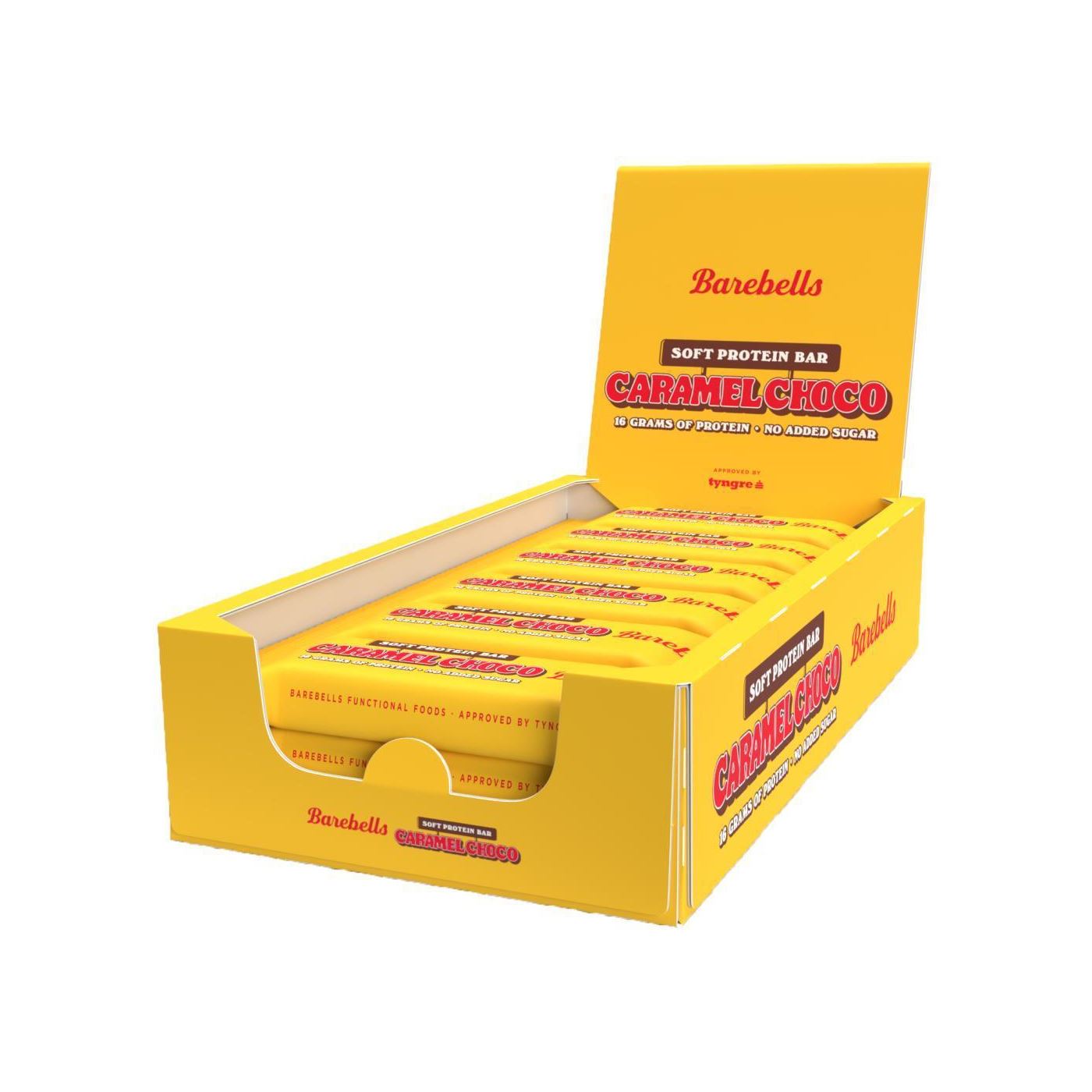 Barebells Soft Proteinbar Låda Caramel Choco