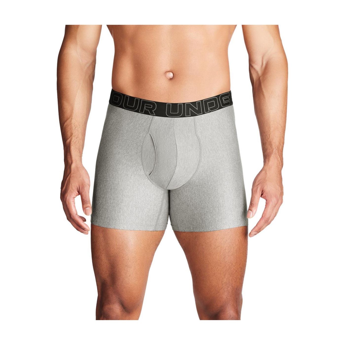 Under Armour Kalsonger Performance Tech 6" 3pk Steel
