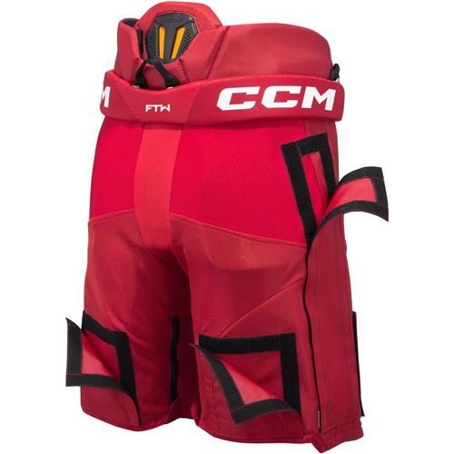 CCM Eishockey Hose Jetspeed FTW Velcro Sr Rot